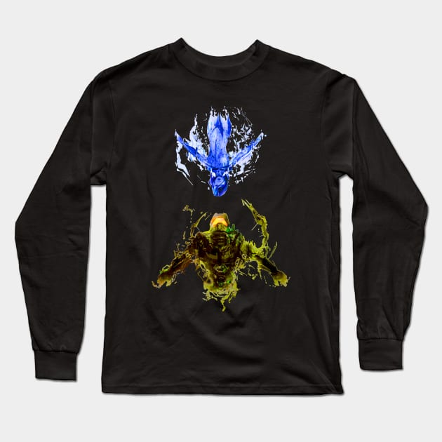 Master Chief x Cortana Long Sleeve T-Shirt by Pixy Official